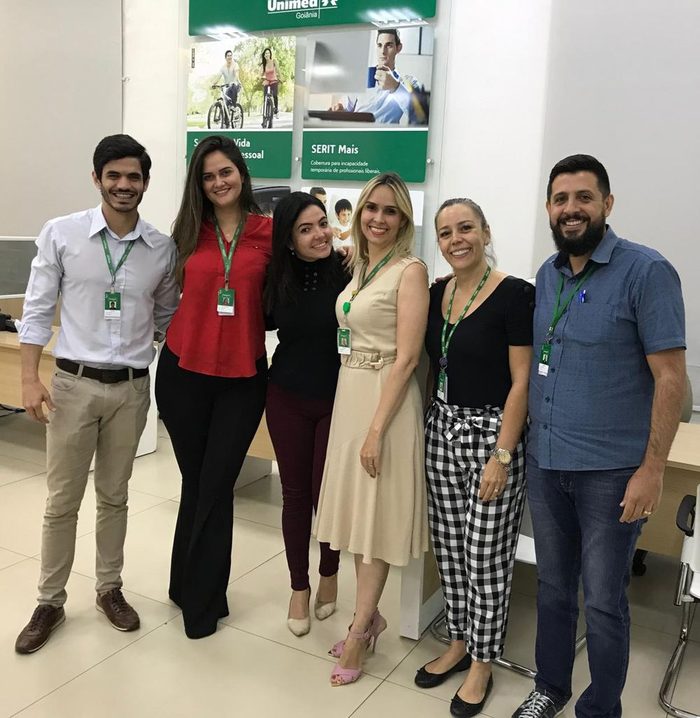 Equipe comercial · Unimed Goiânia